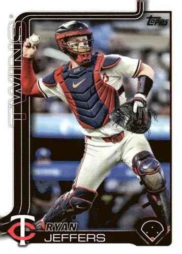 2025 Topps #339 Ryan Jeffers NM-MT Twins ID:77034 - Baseball Card Single