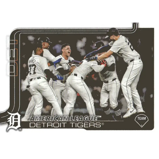 2025 Topps #34 Detroit Tigers NM-MT Detroit Tigers Baseball Card