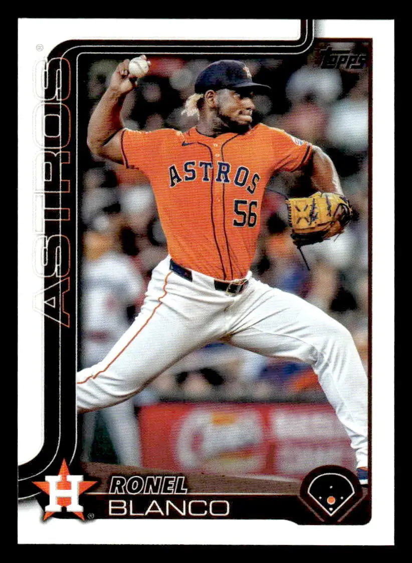 2025 Topps #341 Ronel Blanco - Baseball Card Single