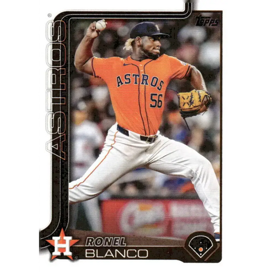 2025 Topps #341 Ronel Blanco NM-MT Houston Astros Baseball Card - Baseball Card Single