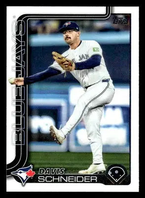 2025 Topps #342 Davis Schneider - Baseball Card Single