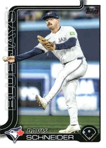 2025 Topps #342 Davis Schneider NM-MT Blue Jays ID:77035 - Baseball Card Single