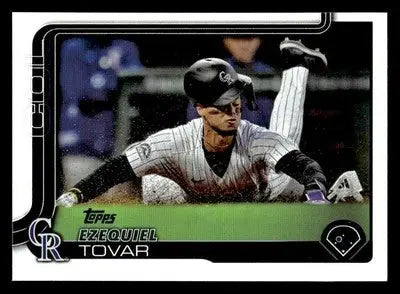 2025 Topps #343 Ezequiel Tovar - Baseball Card Single