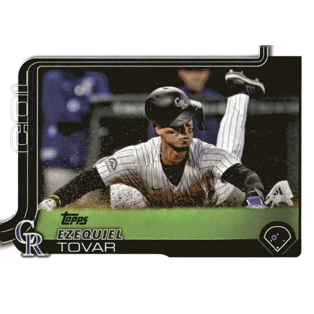 2025 Topps #343 Ezequiel Tovar NM-MT Colorado Rockies Baseball Card