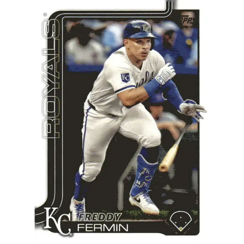 2025 Topps #346 Freddy Fermin NM-MT Kansas City Royals Baseball Card - Baseball Card Single