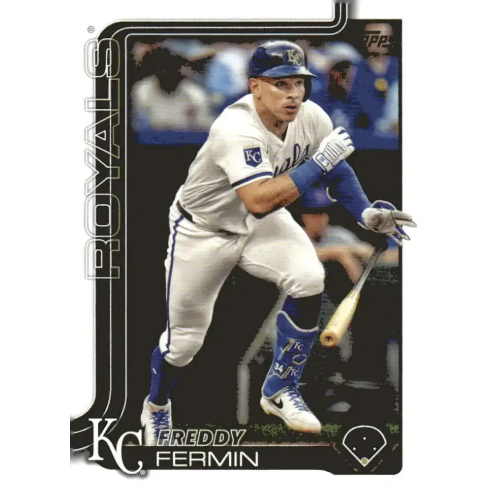 2025 Topps #346 Freddy Fermin NM-MT Kansas City Royals Baseball Card - Baseball Card Single