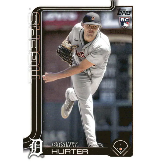 2025 Topps #348 Brant Hurter NM-MT RC Rookie Detroit Tigers Baseball Card