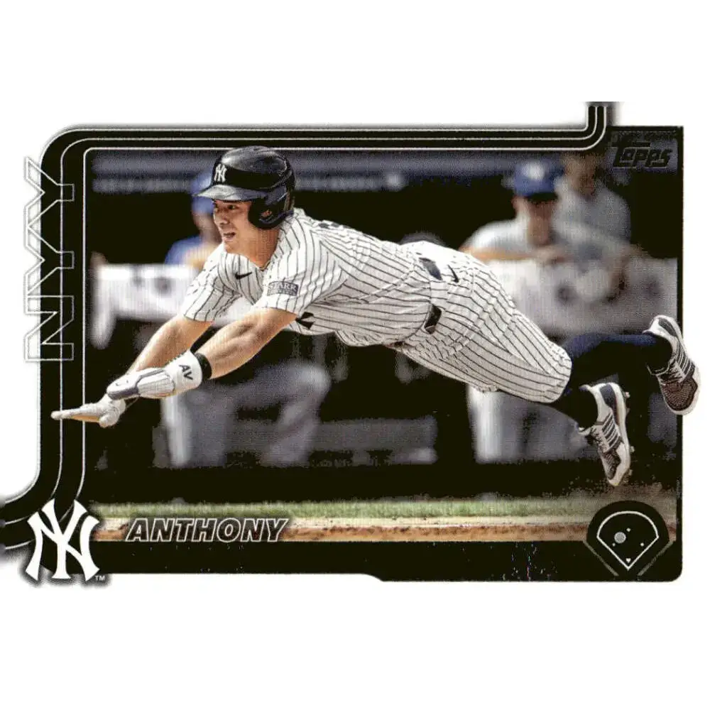 2025 Topps #35 Anthony Volpe NM-MT New York Yankees Baseball Card - Baseball Card Single