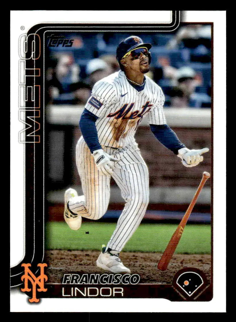 2025 Topps #350 Francisco Lindor - Baseball Card Single