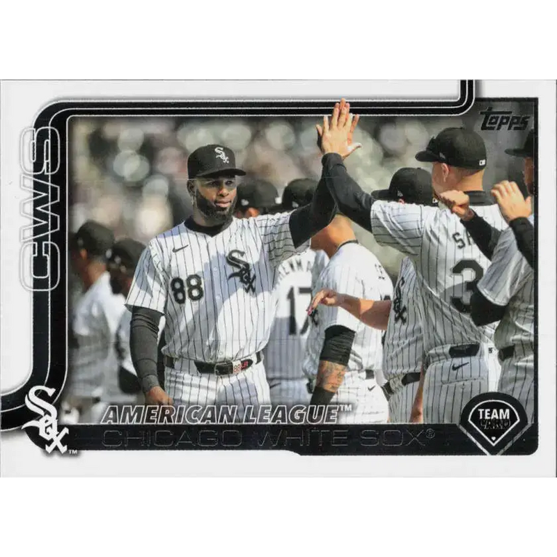2025 Topps #352 Chicago White Sox NM-MT Chicago White Sox Baseball Card - Baseball Card Single