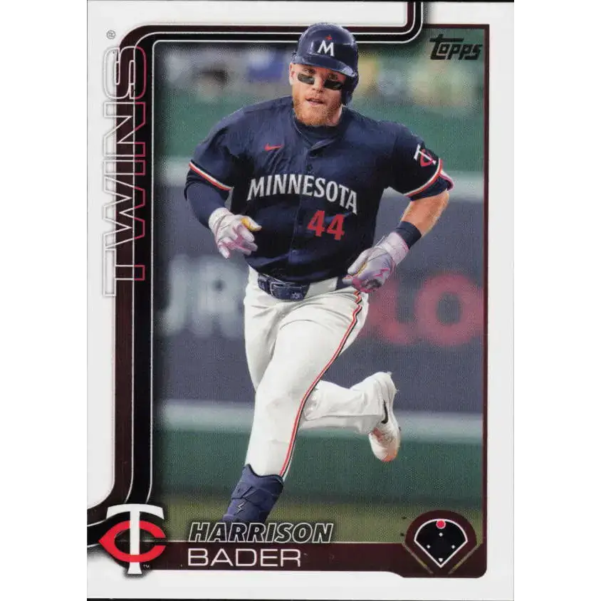 2025 Topps #356 Harrison Bader NM-MT Minnesota Twins Baseball Card - Baseball Card Single