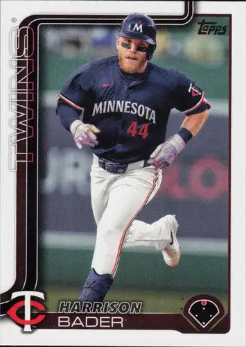 Harrison Bader baseball card with original gloss from 2025 Topps #356 NM-MT
