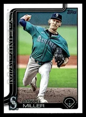 2025 Topps #358 Bryce Miller - Baseball Card Single