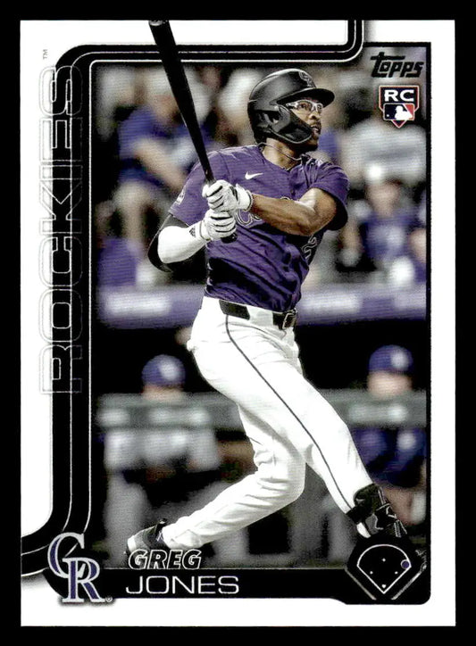 2025 Topps #36 Greg Jones - Baseball Card Single
