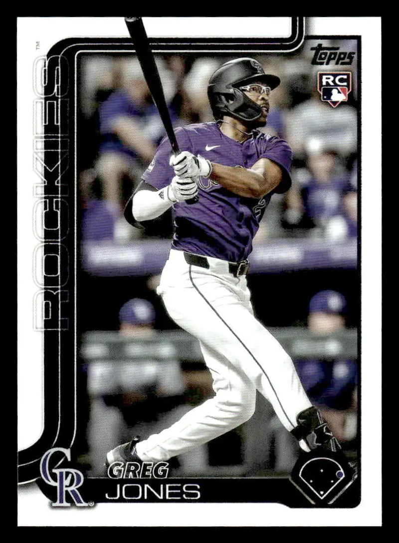 2025 Topps #36 Greg Jones - Baseball Card Single
