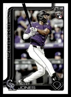 2025 Topps #36 Greg Jones - Baseball Card Single