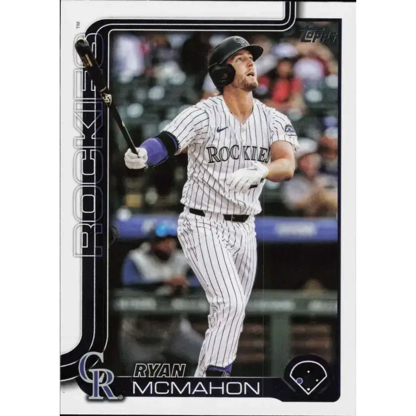 2025 Topps #360 Ryan McMahon NM-MT Colorado Rockies Baseball Card - Baseball Card Single