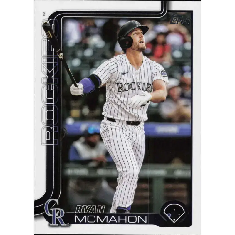 2025 Topps #360 Ryan McMahon NM-MT Colorado Rockies Baseball Card - Baseball Card Single