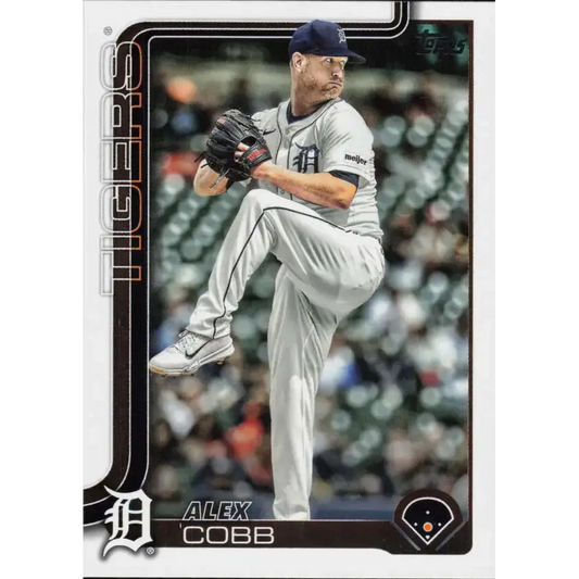 2025 Topps #363 Alex Cobb NM-MT Detroit Tigers Baseball Card