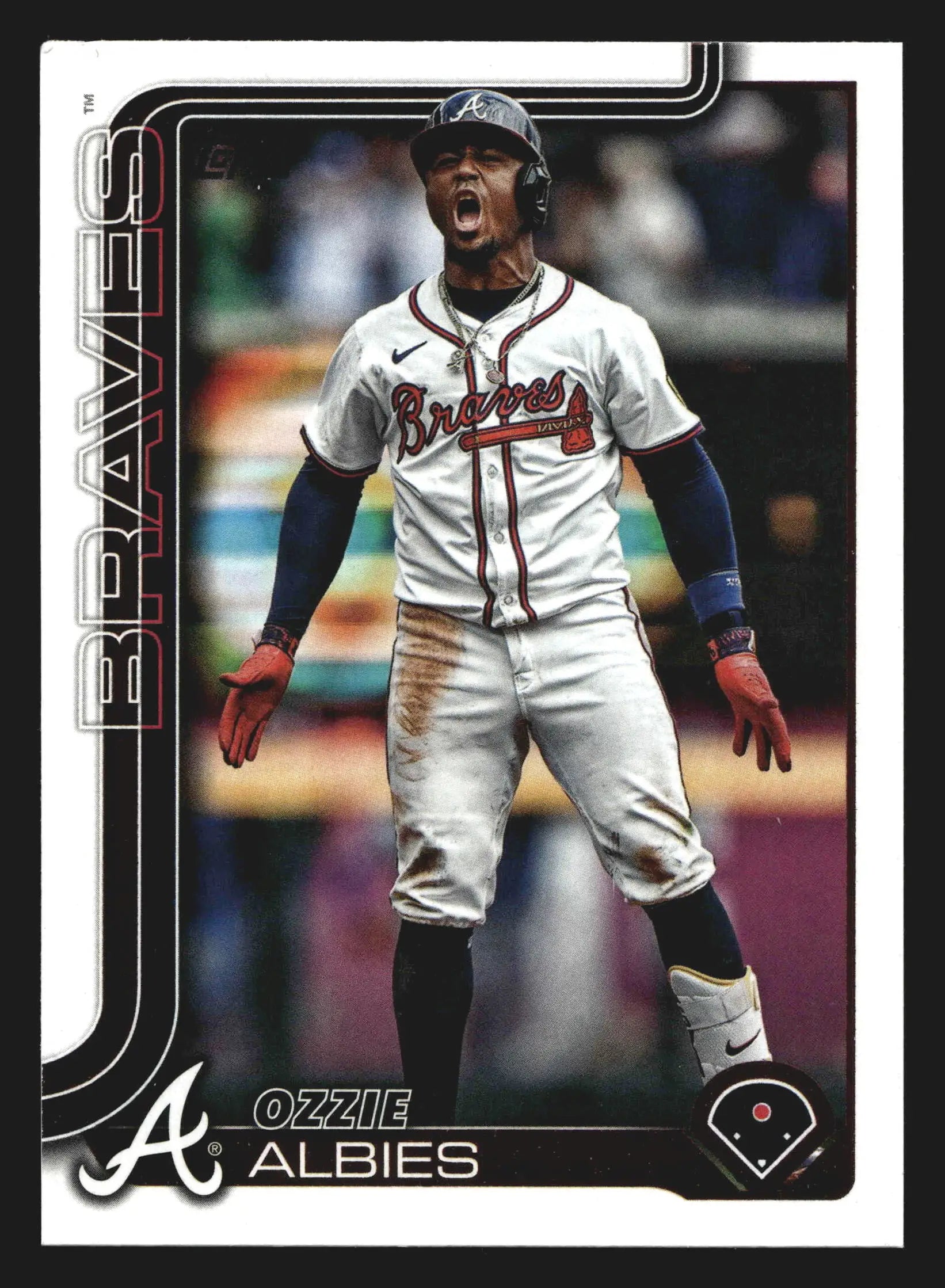 2025 Topps #364 Ozzie Albies Atlanta Braves Series Two Base
