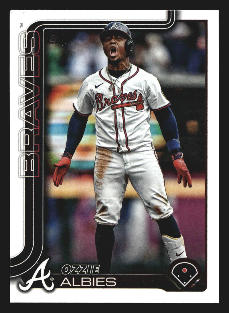 2025 Topps #364 Ozzie Albies Atlanta Braves Series Two Base
