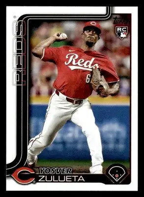 2025 Topps #372 Yosver Zulueta - Baseball Card Single