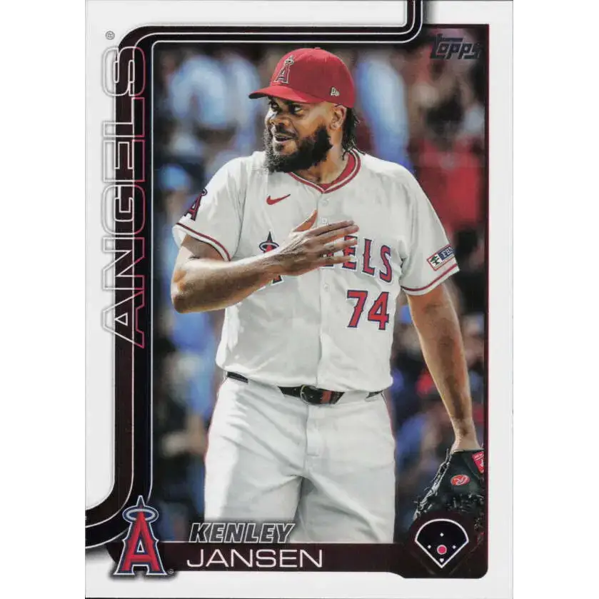 2025 Topps #375 Kenley Jansen NM-MT Los Angeles Angels Baseball Card