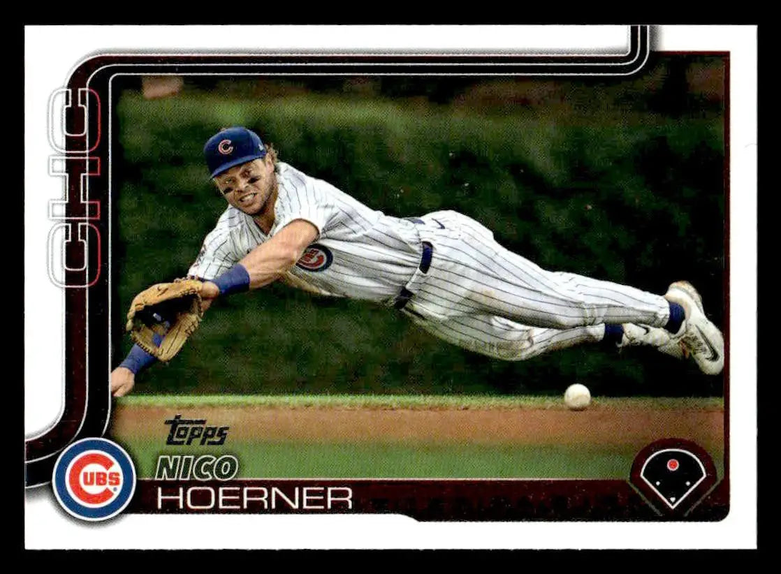 2025 Topps #38 Nico Hoerner - Baseball Card Single