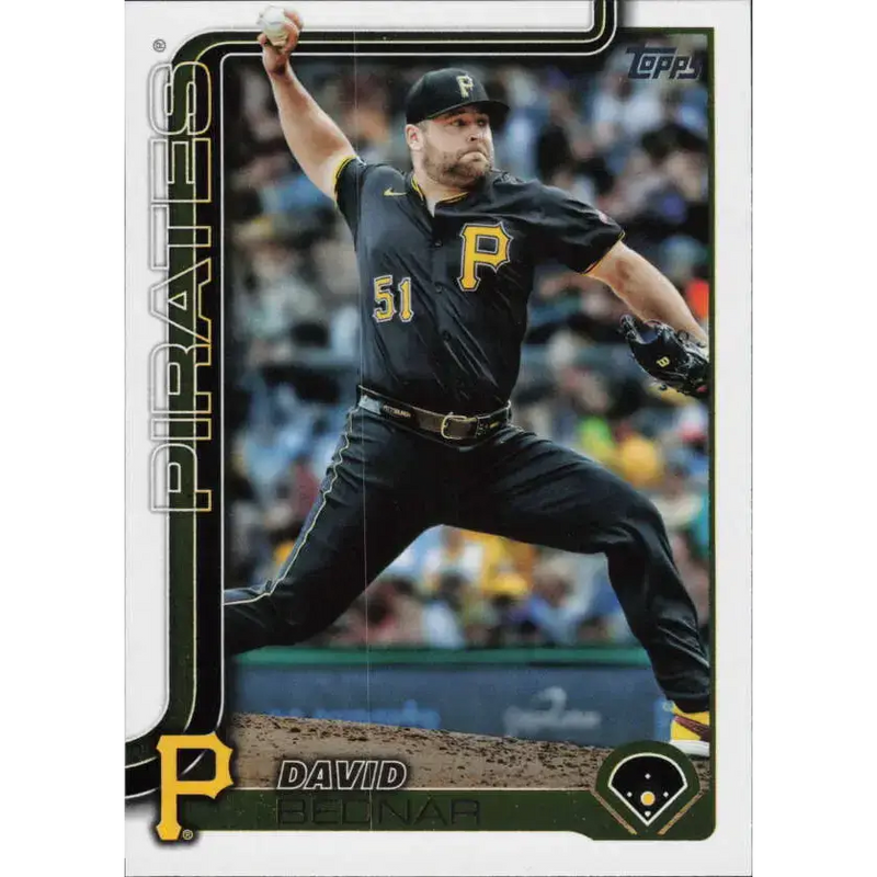 2025 Topps #381 David Bednar NM-MT Pittsburgh Pirates Baseball Card - Baseball Card Single