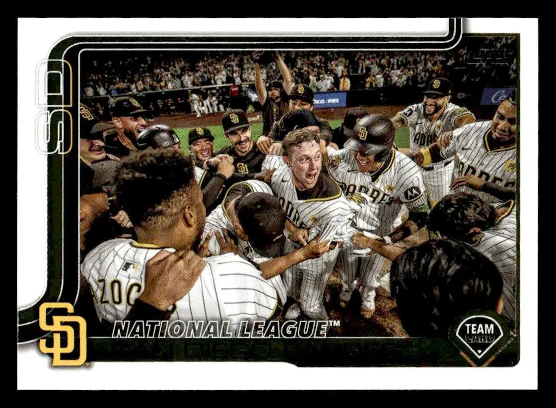 2025 Topps #39 San Diego Padres - Baseball Card Single