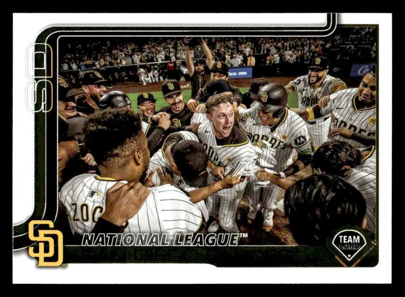 2025 Topps #39 San Diego Padres - Baseball Card Single