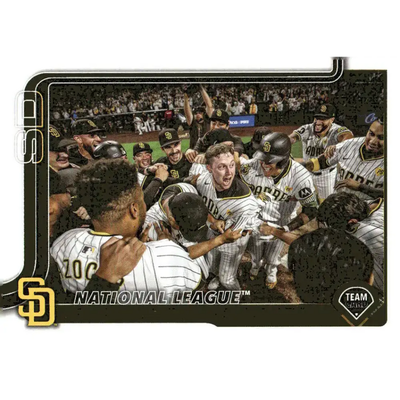 2025 Topps #39 San Diego Padres NM-MT San Diego Padres Baseball Card - Baseball Card Single