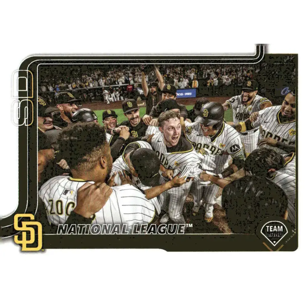 2025 Topps #39 San Diego Padres NM-MT San Diego Padres Baseball Card - Baseball Card Single