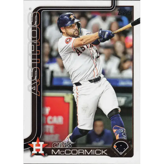 2025 Topps #391 Chas McCormick NM-MT Houston Astros Baseball Card
