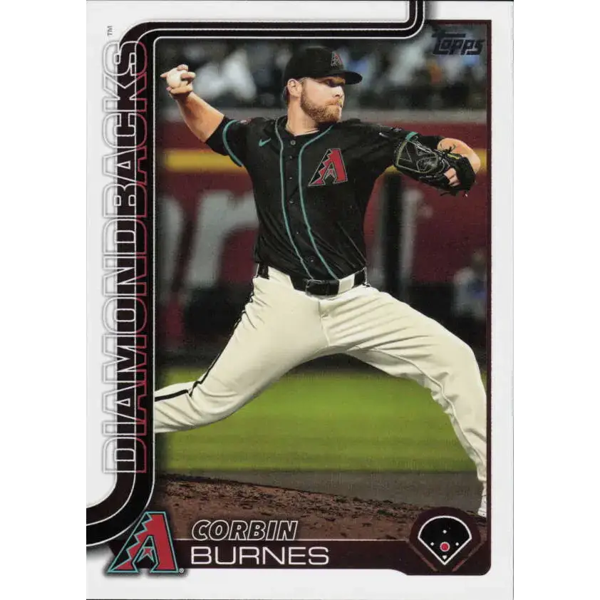2025 Topps #394 Corbin Burnes NM-MT Arizona Diamondbacks Baseball Card