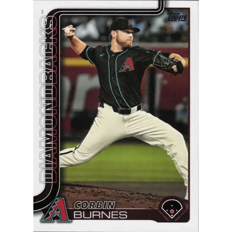 2025 Topps #394 Corbin Burnes NM-MT Arizona Diamondbacks Baseball Card