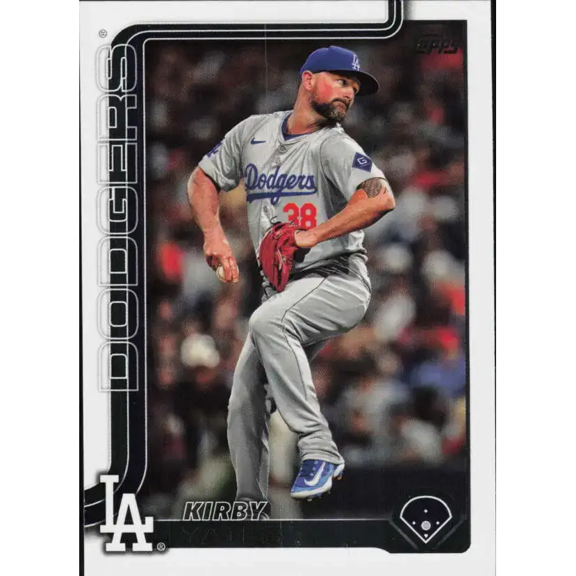 2025 Topps #397 Kirby Yates NM-MT Los Angeles Dodgers Baseball Card - Baseball Card Single
