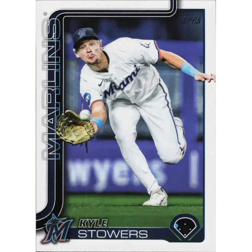 2025 Topps #399 Kyle Stowers NM-MT Miami Marlins Baseball Card - Baseball Card Single