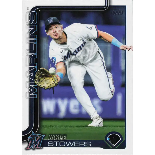 2025 Topps #399 Kyle Stowers NM-MT Miami Marlins Baseball Card