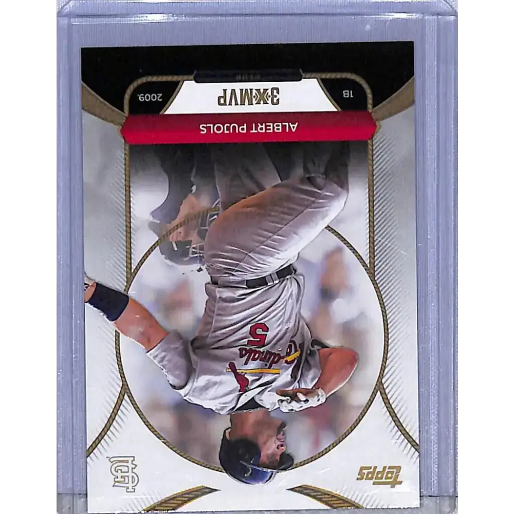 2025 Topps 3XMVP #15 Albert Pujols 2009 NM-MT St. Louis Cardinals - Baseball Card Single