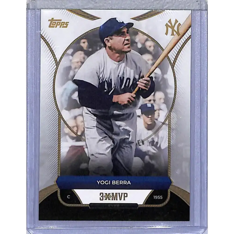 2025 Topps 3XMVP #24 Yogi Berra 1955 NM-MT New York Yankees - Baseball Card Single