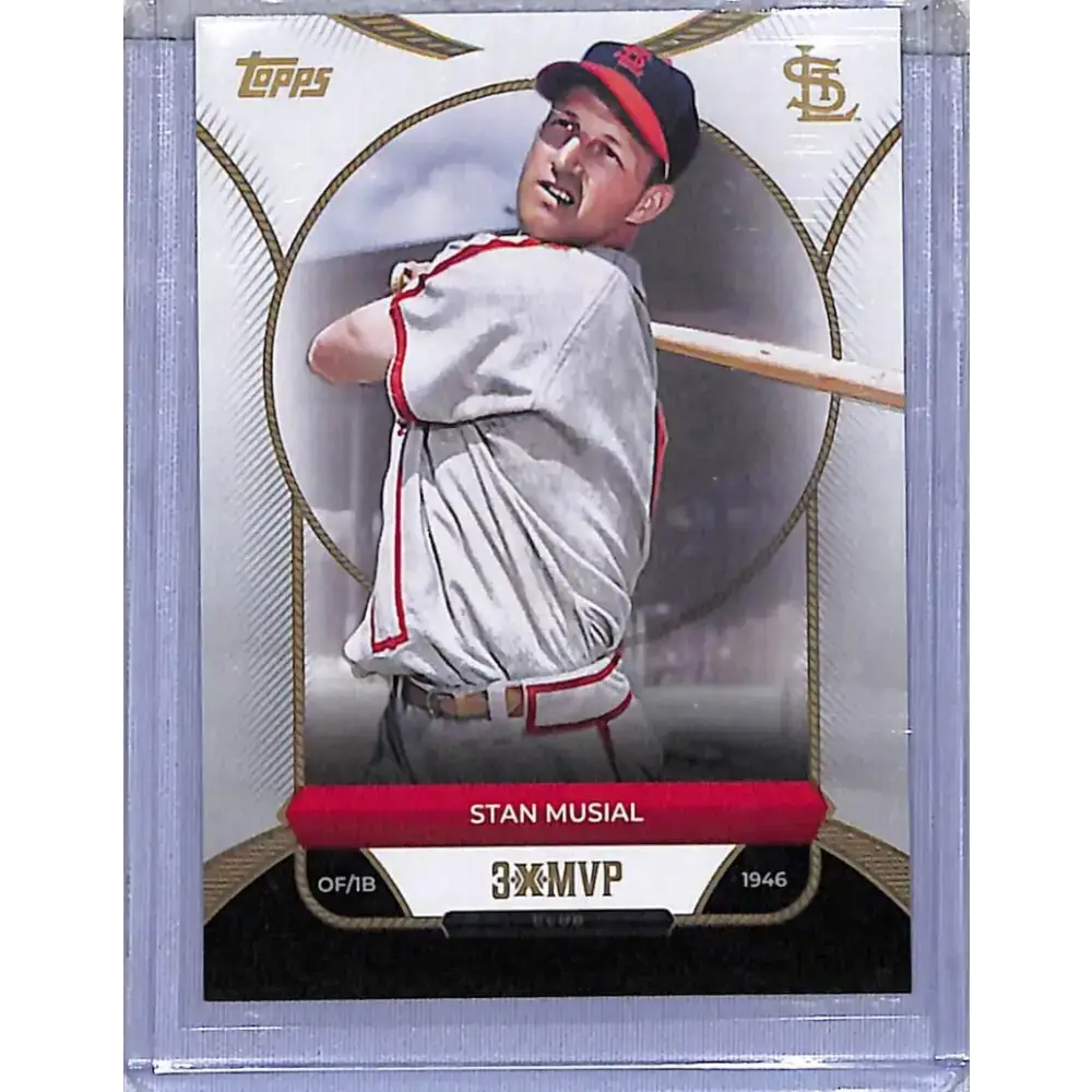 2025 Topps 3XMVP #29 Stan Musial 1946 NM-MT St. Louis Cardinals - Baseball Card Single