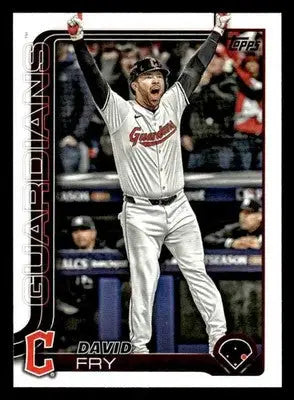 2025 Topps #401 David Fry - Baseball Card Single