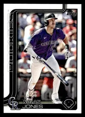 2025 Topps #403 Nolan Jones - Baseball Card Single