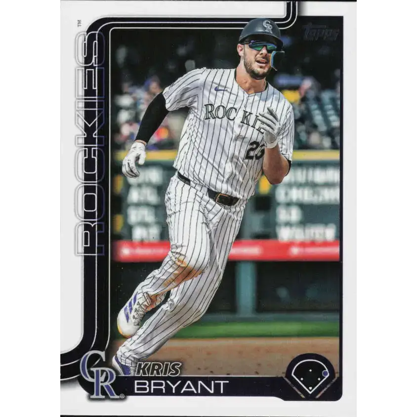 2025 Topps #405 Kris Bryant NM-MT Colorado Rockies Baseball Card - Baseball Card Single