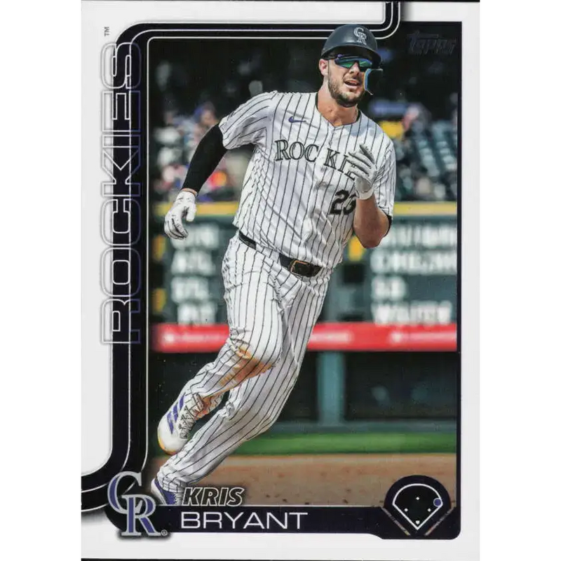 2025 Topps #405 Kris Bryant NM-MT Colorado Rockies Baseball Card - Baseball Card Single