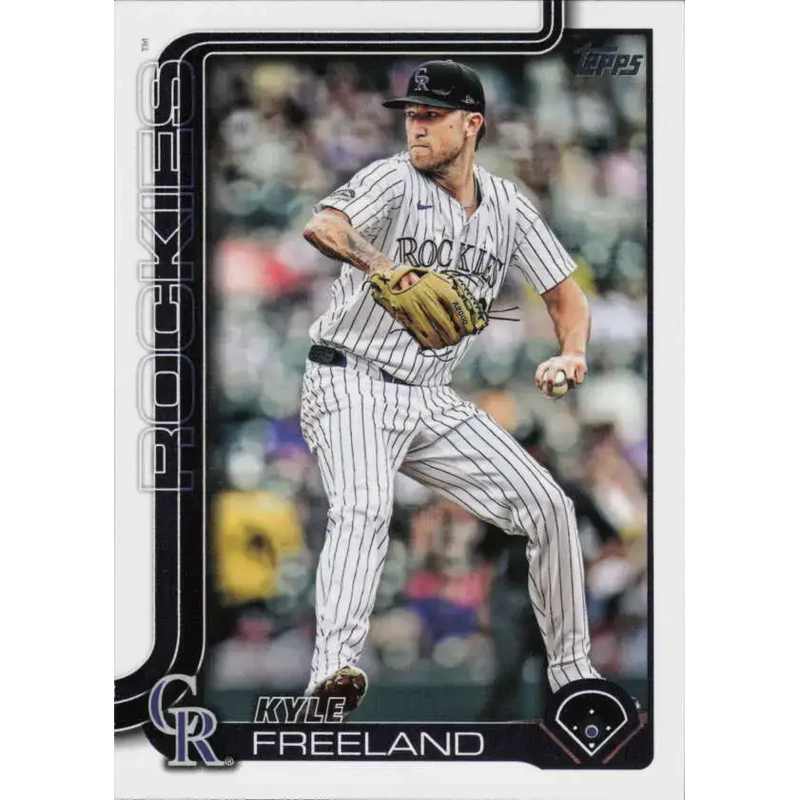 2025 Topps #407 Kyle Freeland NM-MT Colorado Rockies Baseball Card