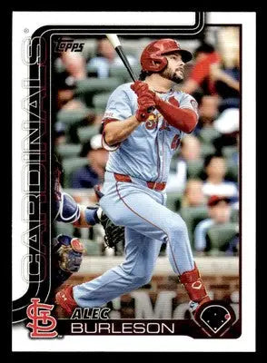 2025 Topps #41 Alec Burleson - Baseball Card Single