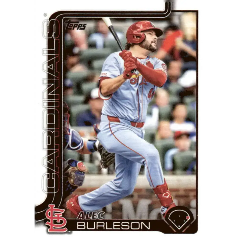 2025 Topps #41 Alec Burleson NM-MT St Louis Cardinals Baseball Card - Baseball Card Single