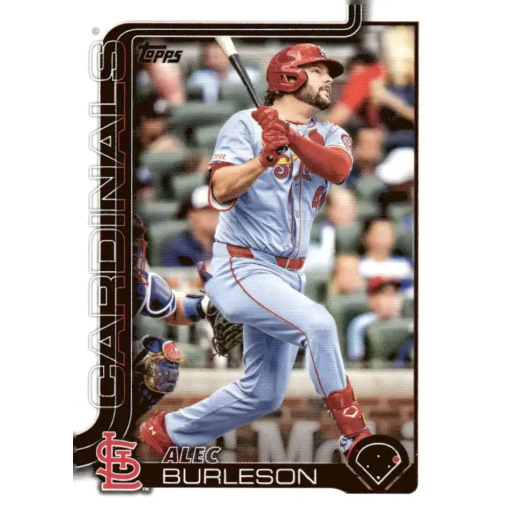 2025 Topps #41 Alec Burleson NM-MT St Louis Cardinals Baseball Card - Baseball Card Single
